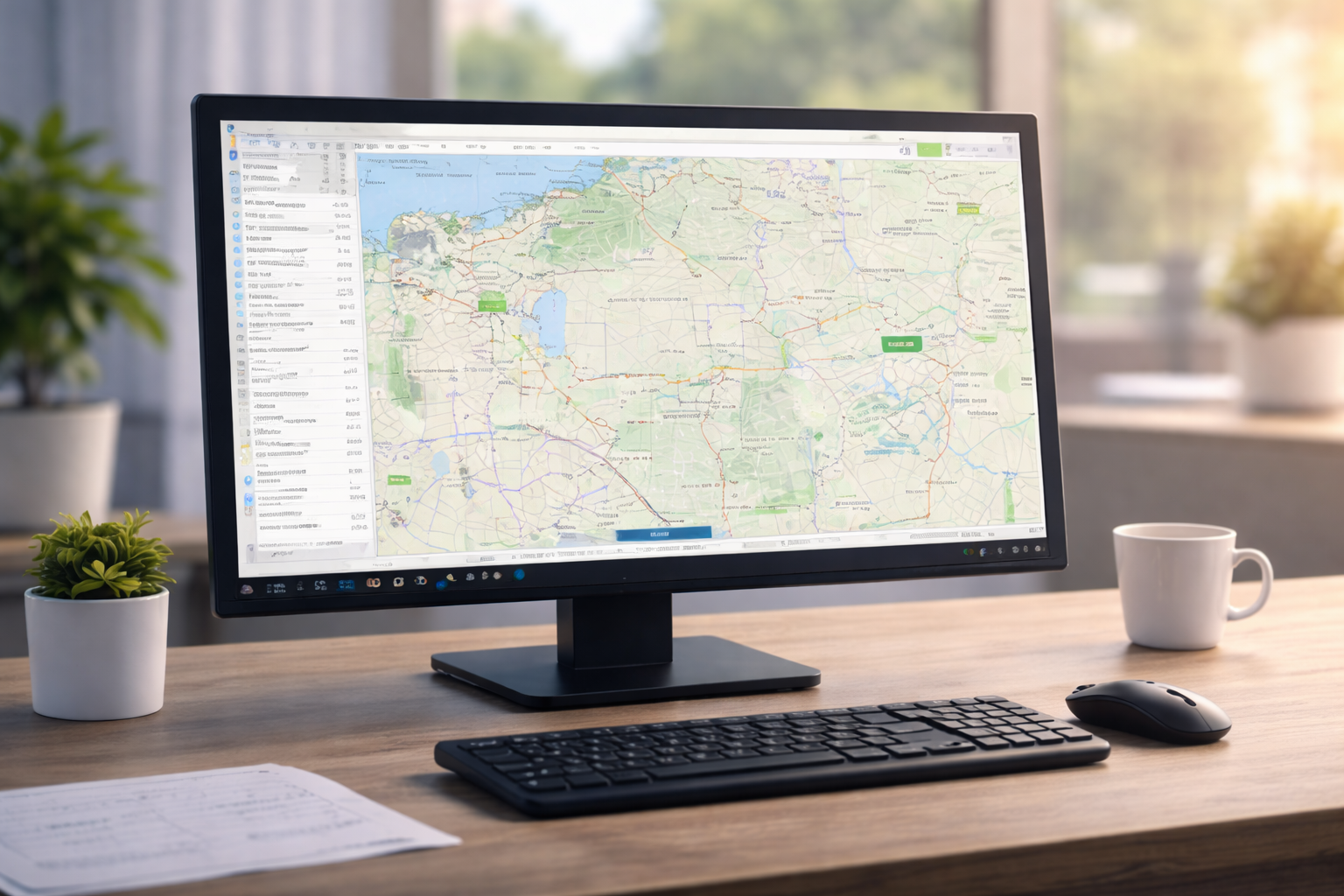 Track Wise desktop dashboard view
